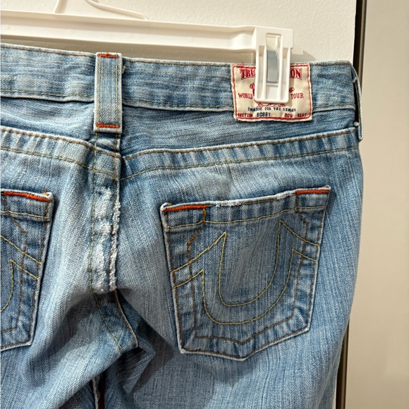 True Religion Blue Flare Jeans - Picture 7 of 8